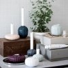 Kähler HAMMERSHØI Świecznik Tealight 10 cm Biały