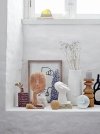 Bloomingville BERICAN Ceramiczny Wazon do Kwiatów 40 cm / Biały