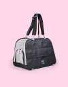 United Pets Milano ECO Torba - Transporter dla Psa / Czarno - Różowa