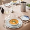 Georg Jensen KOPPEL Talerz Deserowy 16 cm 4 Szt. / Biały