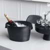 House Doctor BUCK Cooler - Kubełek do Wina, Szampana 32 cm Brązowy Mosiądz