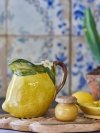 Bloomingville LIMONE Ceramiczny Dzbanek 1,3 l Cytryny / Żółty