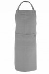 Bastian APRON Bawełniany Fartuch Kuchenny 95 cm / Jasnoszary