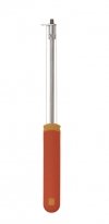 RIG-TIG by Stelton - Zestaw do Serów - Nóż + Krajacz - Pomarańczowy