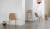 Muuto VISU BAR Hoker - Stołek Barowy 65 cm Czarny