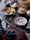 Bloomingville PITER Krzesło z Podłokietnikiem Brązowe / Rama Czarna