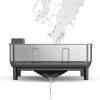 Simplehuman COMPACT Suszarka - Ociekacz do Naczyń ze Szczotkowanej Stali / Czarny