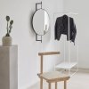 Kristina dam studio GRID Regał na Ubrania - Garderoba Stalowa / Biała