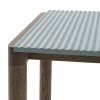 Muuto COUPLE Stolik Kawowy z Ceramicznym Blatem 84x40 cm / Jasny Dąb - Blat Gładki Piaskowy Sand