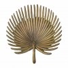 Bloomingville LILLE Metalowa Taca Dekoracyjna 33 cm - Liść  / Odcień Mosiądzu