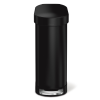 simplehuman SLIM Kosz na Śmieci 45 l Pedałowy / Czarny Mat