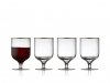 Lyngby Glass PALERMO Kieliszki do Wina 300 ml 4 Szt. Złote