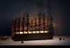 Philippi BOSQUE Świąteczny Świecznik Tealight 29 cm