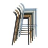 Muuto LINEAR Krzesło Barowe Ogrodowe - Hoker 65 cm / Szary