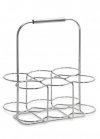 Blomus WIRES Stalowy Koszyk z Uchwytem na Butelki / Srebrny