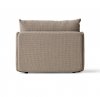 Menu OFFSET Sofa Pojedyncza - Tkanina Kvadrat Odcień Beżowy
