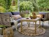 Bloomingville MUNDO Sofa Ogrodowa / Brązowa
