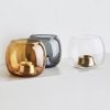 Iittala KAASA Świecznik Tealight - Bezbarwny/Różowe Złoto