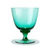 Holmegaard FLOW Kieliszek do Wody 350 ml / Zielony