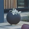 Aytm GLOBE Donica do Kwiatów 60 cm Czarna na Złotej Podstawie