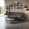 Eva Solo SAVOYE Okrągły Stolik Kawowy 60 cm z Ceramicznym Blatem / Czarny - Blat Szary