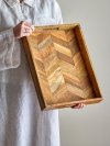 Bloomingville KATALYN Taca 40x30 cm z Drewna Mango