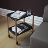Andersen Furniture CONNECT Stolik Pomocniczy - Wózek Barowy / Czarny