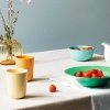 Lyngby Porcelain RHOMBE COLOR Miska 13 cm Aqua