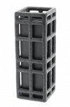Villa Collection LYST Wazon do Kwiatów 30 cm Czarny