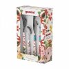 Guzzini FLOWER LEMON Zestaw Sztućców - Komplet 24 El. dla 6 Osób / Niebieski