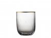 Lyngby Glass PALERMO Szklanki do Wody 350 ml 4 Szt. Złote