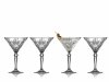 Lyngby Glass MELODIA Kryształowe Kieliszki Koktajlowe / do Martini 210 ml / 4 Szt.