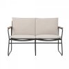 Bloomingville HAMPTON Sofa Ogrodowa / Czarna