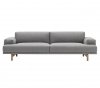 Muuto COMPOSE Sofa 3-Osobowa - Szara (Fiord 151)