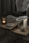 Blomus HOOP Bezprzewodowa Lampa LED Stołowa - Szara Satellite