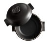 Emile Henry DELIGHT Garnek Ceramiczny 4 l Indukcja Czarny