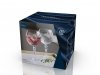Lyngby Glass MELODIA Kryształowe Kieliszki do Gin & Tonic - Aperola / 4 Szt.