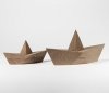 boyhood ADMIRAL Drewniana Figurka - Statek 14 cm Dąb Naturalny