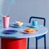 Lyngby Porcelain RHOMBE Mlecznik Niebieski