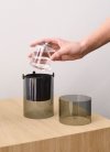 Stelton LUCIE Lama Oliwna / Świecznik 17,5 cm Niebieski
