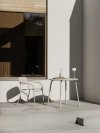 Blomus YUA Okrągły Stolik Ogrodowy 80 cm / Jasnoszary Silk Grey