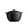 Emile Henry - Garnek Ceramiczny Typu ONE POT 2 l / Czarny