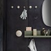 Muuto DOTS Wieszak Metalowy - Zestaw 5 Metalowych Wieszaków / Różowy