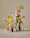 Georg Jensen LITUUS Stalowy Wazon do Kwiatów 20 cm / Srebrny Połysk