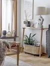 Bloomingville EBBIE Kwietnik na Nóżkach / Rattanowy