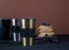 Sagaform TO GO Kubek Stalowy 500 ml - Zestaw 2 Kubków Czarny