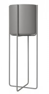 Blomus KENA Kwietnik - Donica do Kwiatów na Stojaku 80,5 cm - Steel Gray 