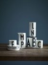 Design Letters AJ Vintage Pokrywka do Kubka - Czarna