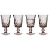 Lyngby Glass SORRENTO Kieliszki do Wina 290 ml 4 Szt. / Różowe