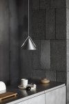 Kristina dam studio CONE Lampa Wisząca 25 cm / Srebrna
